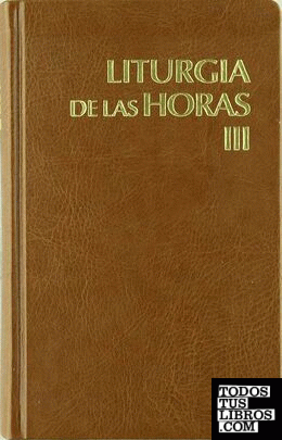 Liturgia de las horas latinoamericana - vol. 3