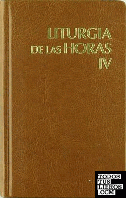 Liturgia de las horas latinoamericana - vol. 4