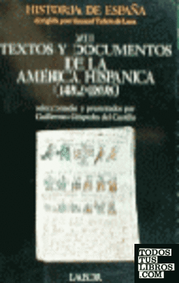 Textos y documentos de la América hispánica (1492-1898)