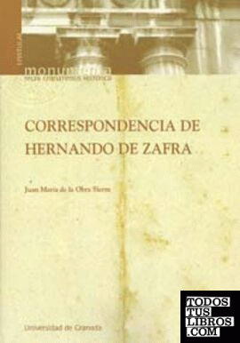 Correspondencia de Hernando de Zafra