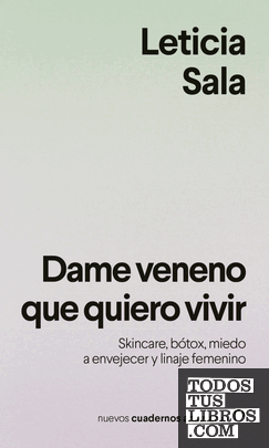 Dame veneno que quiero vivir Dame veneno que quiero vivir