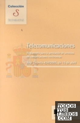 Telecomunicaciones. Reglamento para la prestación de servicios de comunicaciones electrónicas