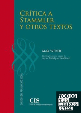 Crítica a Stammler y otros textos