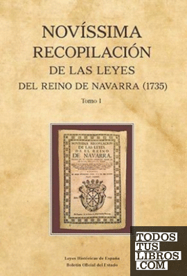 Novíssima Recopilación de las leyes del Reino de Navarra (1735)