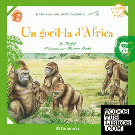 Un goril.la d'Àfrica