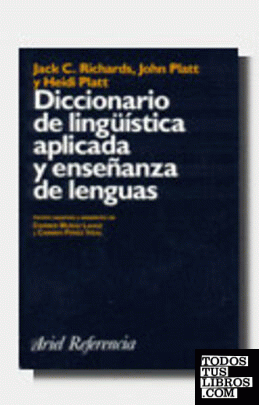 Diccionario de lingüística aplicada y enseñanzas de lenguas