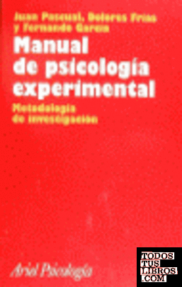 Manual de psicología experimental