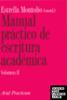 Manual práctico de escritura académica, II