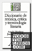Diccionario de retórica, crítica y terminología literaria