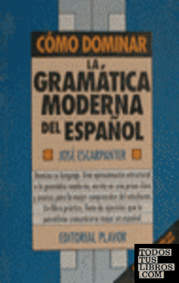 Gramática moderna del español