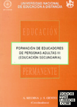 Formación de educadores de personas adultas III. Educación secundaria.