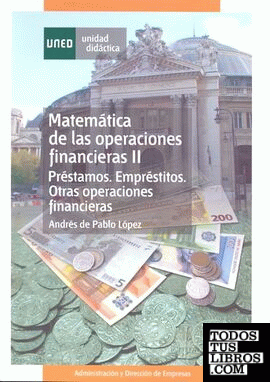 Matemática de las operaciones financieras II
