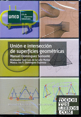 Unión e intersección de superficies geométricas