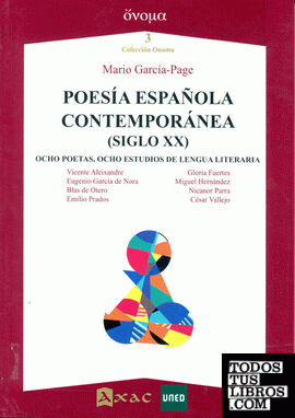Poesía española contemporánea (siglo XX)
