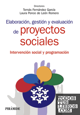 Elaboración, gestión y evaluación de proyectos sociales