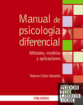 Manual de psicología diferencial