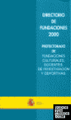 Directorio de Fundaciones 2000