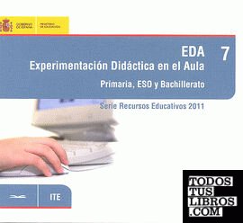 EDA. Experimentación didáctica en el aula. Educación primaria, ESO y bachillerato