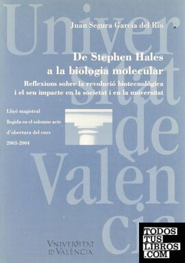 De Stephen Hales a la biologia molecular