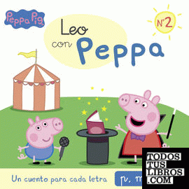 Un cuento para cada letra: p, m, l, s (Leo con Peppa Pig 2)