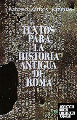 Textos para la historia antigua de Roma
