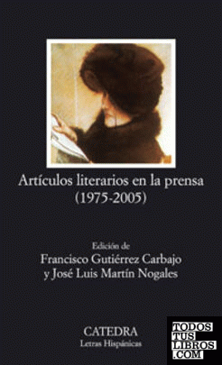 Artículos literarios en la prensa (1975-2005)