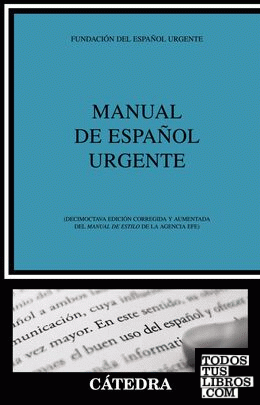 Manual de Español Urgente