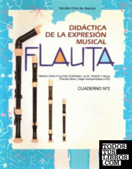 Flauta Didáctica de la Expresión musical (Cuaderno Nº 2)