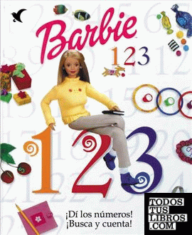 1,2,3, de Barbie. ¡Dí los números! ¡Busca y cuenta!