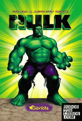 Hulk. Libro de colorear y actividades
