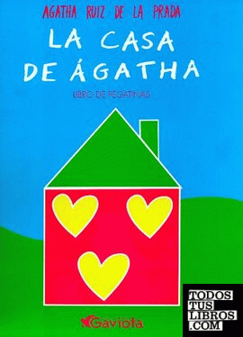 La casa de Ágatha. Libro de pegatinas