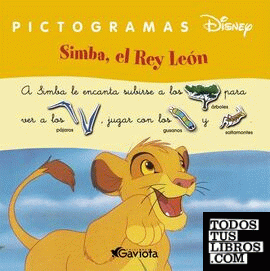 Simba, El Rey León de WALT DISNEY COMPANY 978-84-392-1556-1