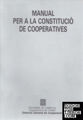 Manual per a la constitució de cooperatives
