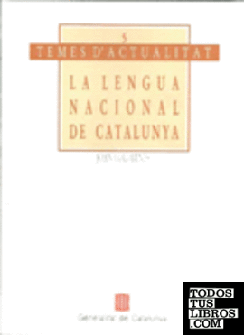 lengua nacional de Catalunya/La