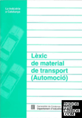 Lèxic de material de transport (automoció)
