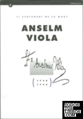 Anselm Viola (1738-1798). II Centenari de la mort