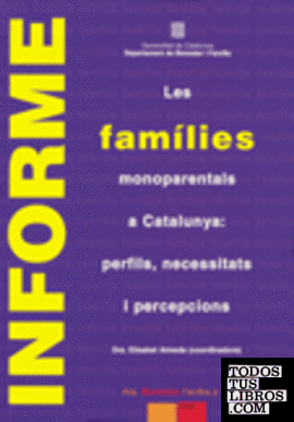 famílies monoparentals a Catalunya: perfils
