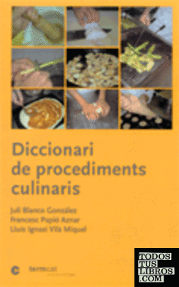 Diccionari de procediments culinaris