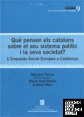 Què pensen els catalans sobre el seu sistema polític i la seva societat? L'Enquesta social europea a Catalunya