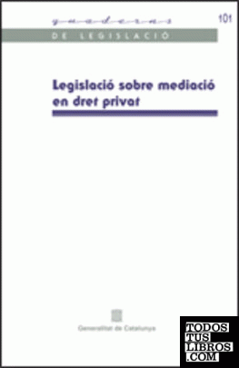 Legislació sobre mediació en dret privat