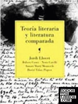 Teoría literaria y literatura comparada