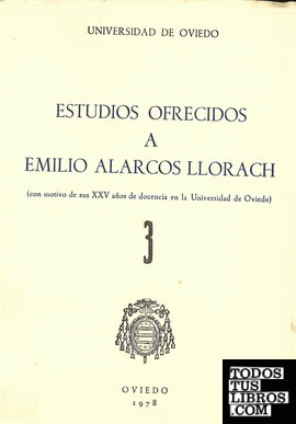 Estudios ofrecidos a Emilio Alarcos Llorach Tomo III
