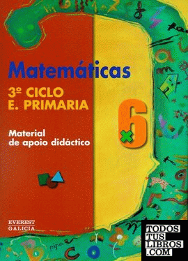 Matemáticas 6. Material de apoio didáctico