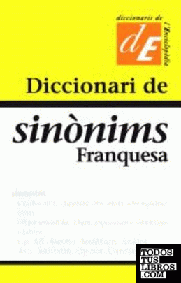 Diccionari de sinònims Franquesa
