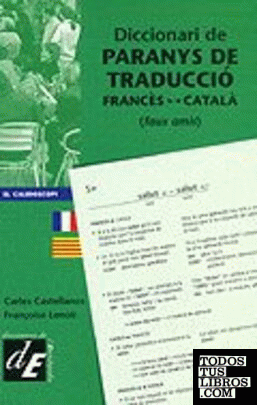 Diccionari de paranys de traducció francès-català