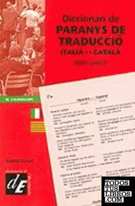 Diccionari de paranys de traducció italià-català