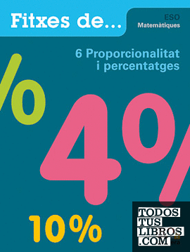 Quadern 6: Proporcionalitat i percentatges