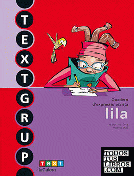 Textgrup lila - Quadern d'expressió escrita 6