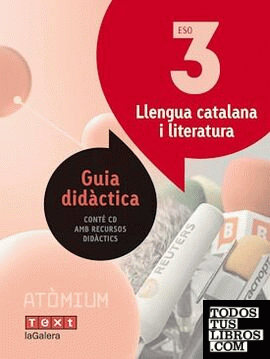 Guia didàctica Llengua catalana i literatura 3 ESO Atòmium