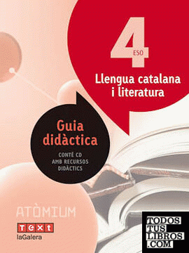 Guia didàctica Llengua catalana i literatura 4 ESO Atòmium